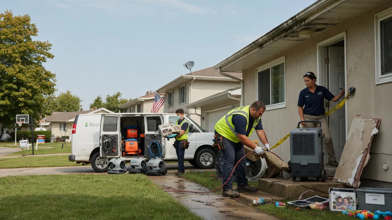 Water Damage Restoration in Porterfield, WI near me